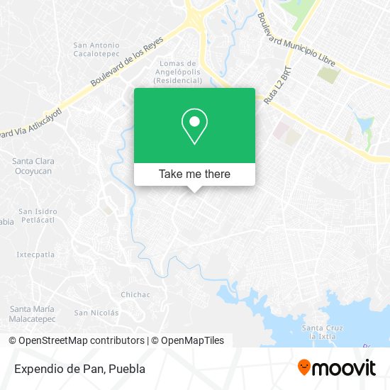 Mapa de Expendio de Pan