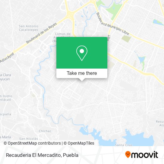 Recauderia El Mercadito map