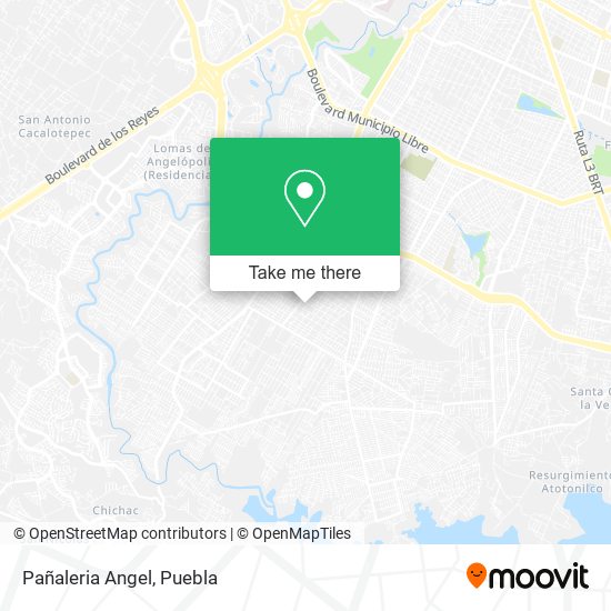 Mapa de Pañaleria Angel