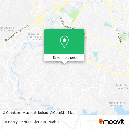 Vinos y Licores Claudia map