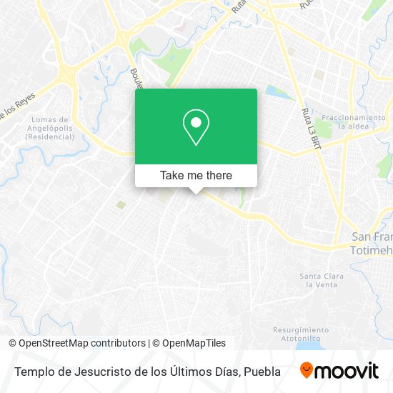 Templo de Jesucristo de los Últimos Días map