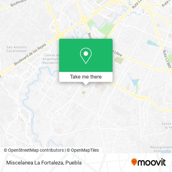 Mapa de Miscelanea La Fortaleza