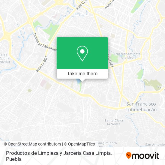 Productos de Limpieza y Jarceria Casa Limpia map
