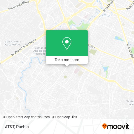 AT&T map