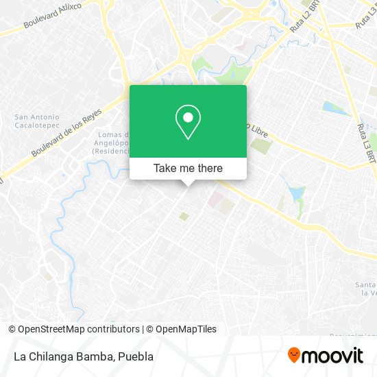 Mapa de La Chilanga Bamba