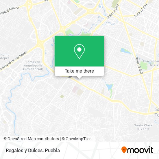 Mapa de Regalos y Dulces