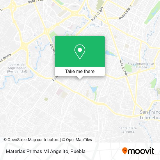 Materias Primas Mi Angelito map