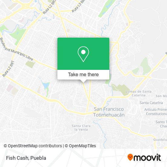 Fish Cash map