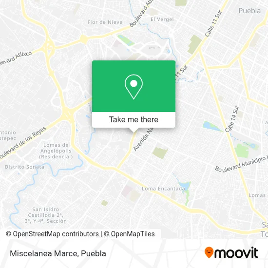 Miscelanea Marce map
