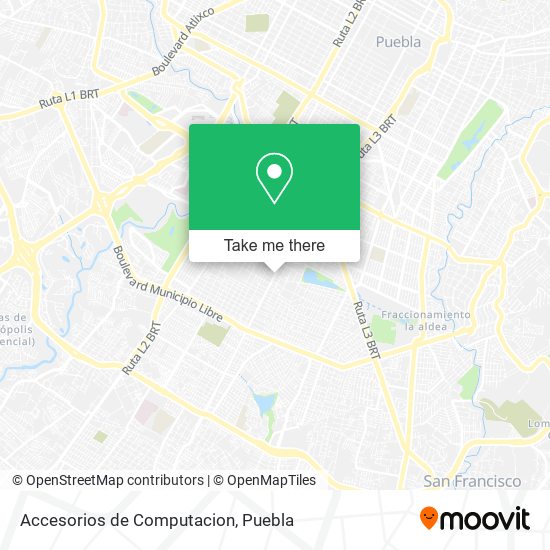 Mapa de Accesorios de Computacion