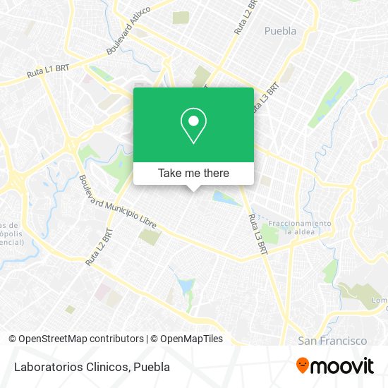 Mapa de Laboratorios Clinicos