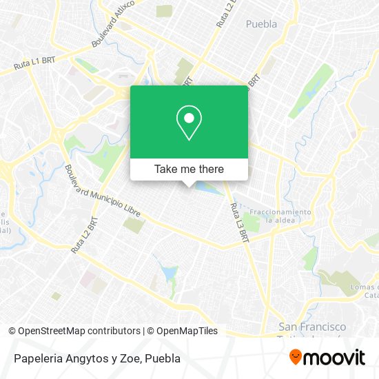 Papeleria Angytos y Zoe map