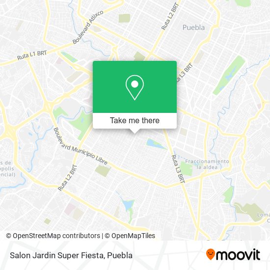 Salon Jardin Super Fiesta map
