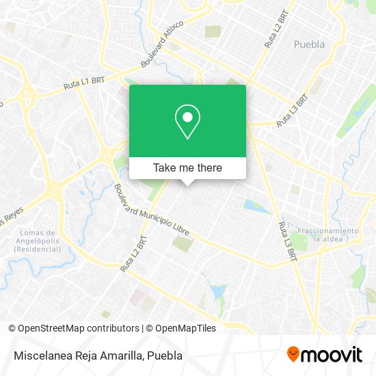 Mapa de Miscelanea Reja Amarilla