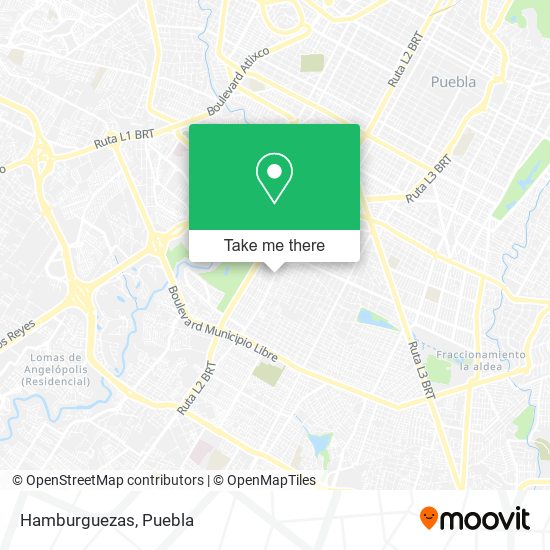 Mapa de Hamburguezas