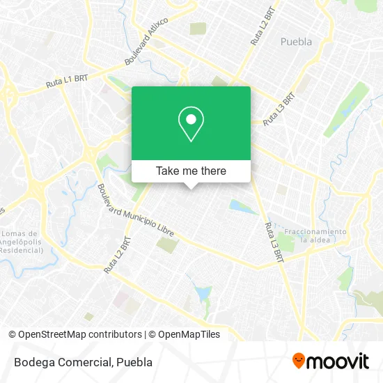 Bodega Comercial map
