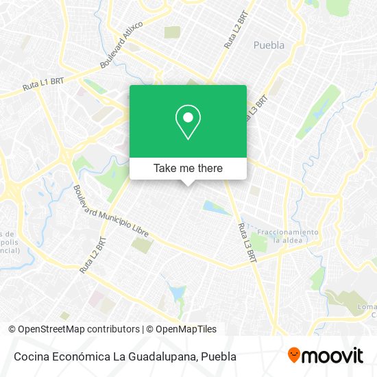 Cocina Económica La Guadalupana map