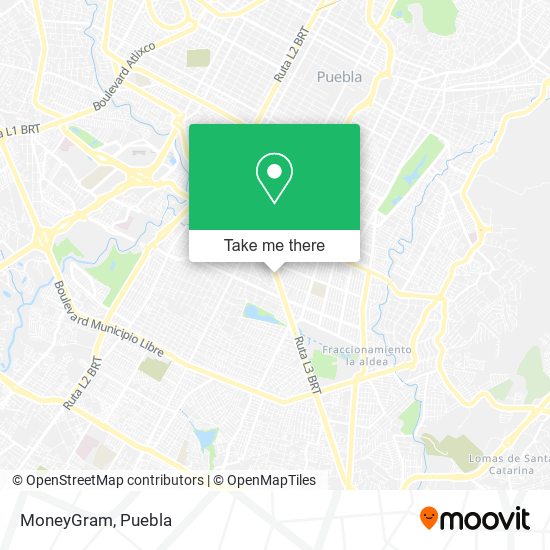 MoneyGram map