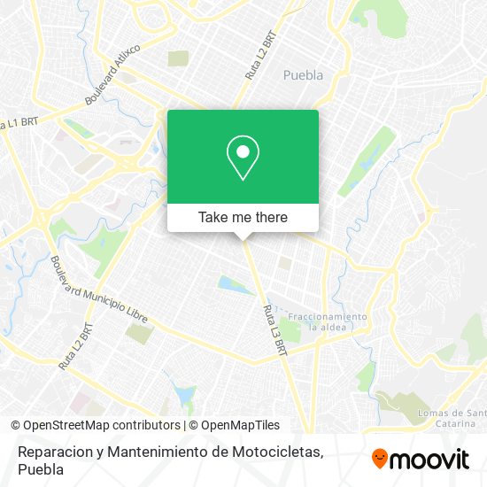 Mapa de Reparacion y Mantenimiento de Motocicletas