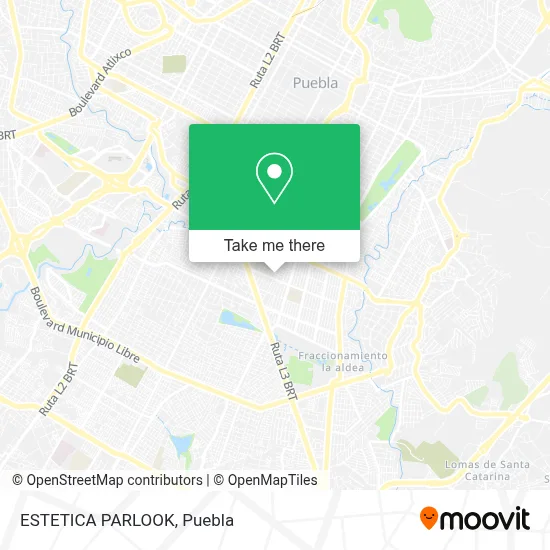 ESTETICA PARLOOK map