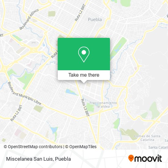 Mapa de Miscelanea San Luis