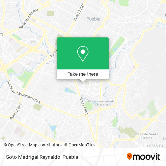 Mapa de Soto Madrigal Reynaldo