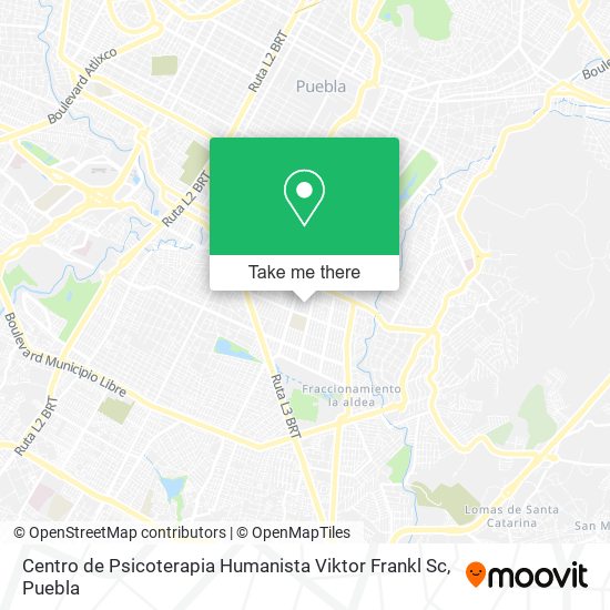 Centro de Psicoterapia Humanista Viktor Frankl Sc map