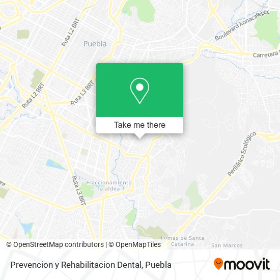 Mapa de Prevencion y Rehabilitacion Dental