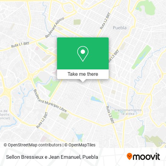 Sellon Bressieux e Jean Emanuel map