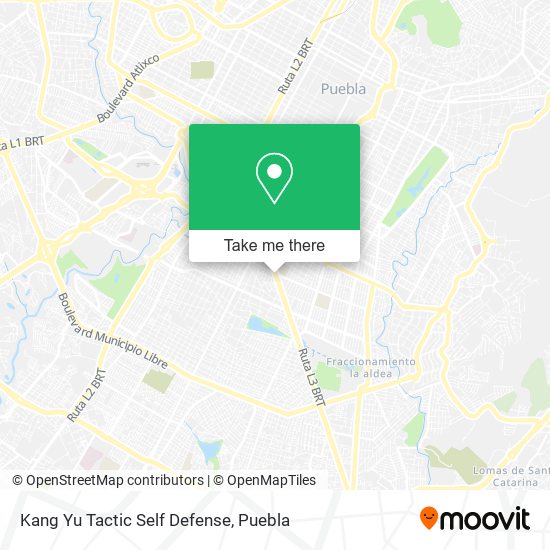 Kang Yu Tactic Self Defense map