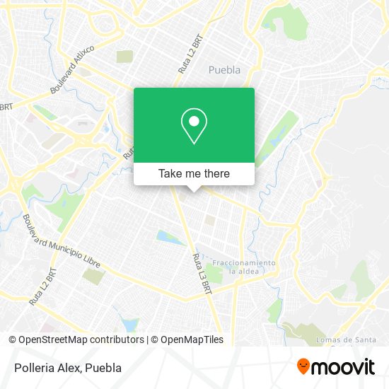 Mapa de Polleria Alex