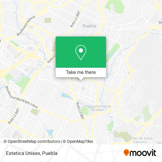 Mapa de Estetica Unisex