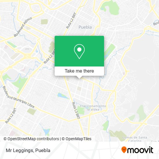 Mapa de Mr Leggings