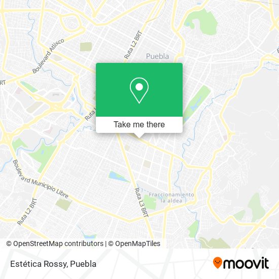 Mapa de Estética Rossy