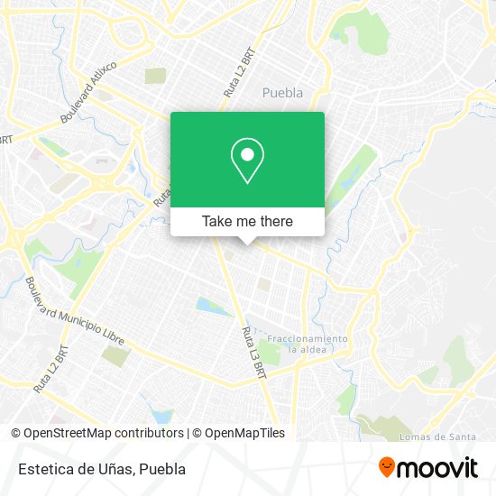 Mapa de Estetica de Uñas
