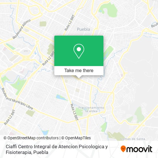 Ciaffi Centro Integral de Atencion Psicologica y Fisioterapia map