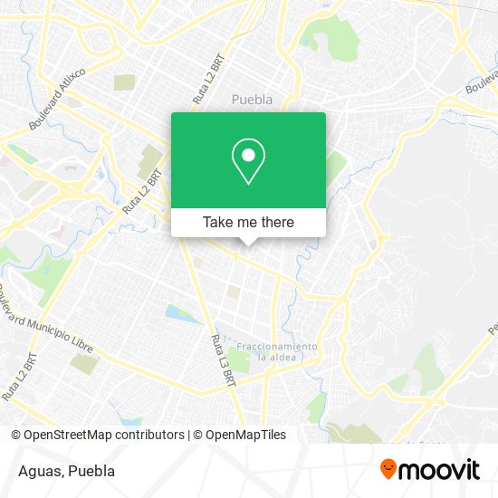 Aguas map