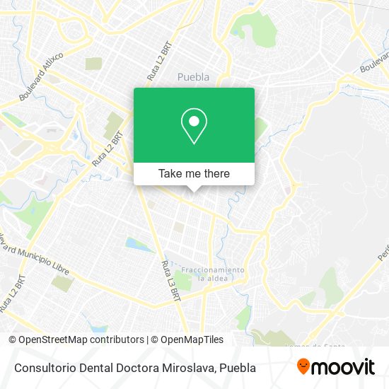 Consultorio Dental Doctora Miroslava map