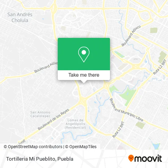 Tortilleria Mi Pueblito map