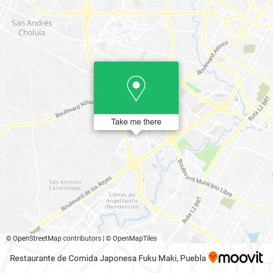 Restaurante de Comida Japonesa Fuku Maki map