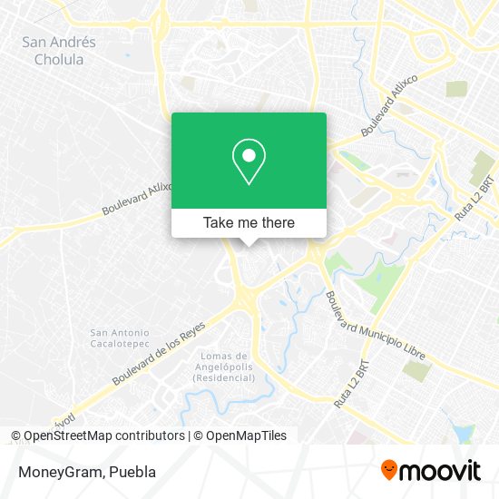 MoneyGram map