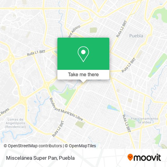 Mapa de Miscelánea Super Pan