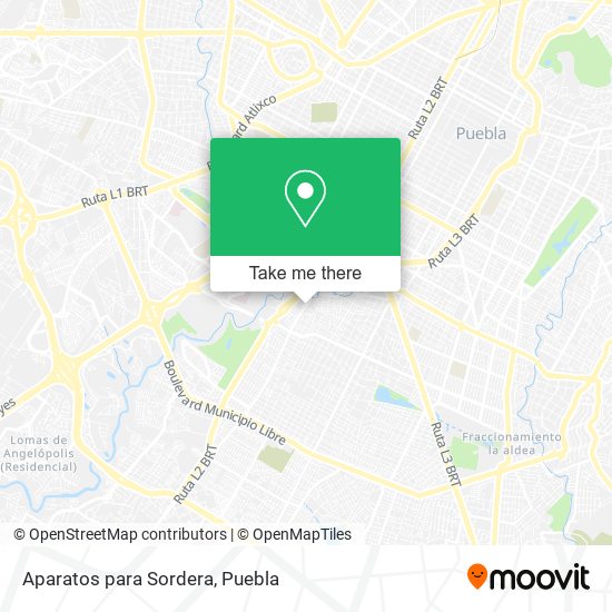Mapa de Aparatos para Sordera