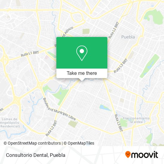 Consultorio Dental map