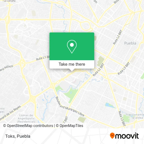 Toks map