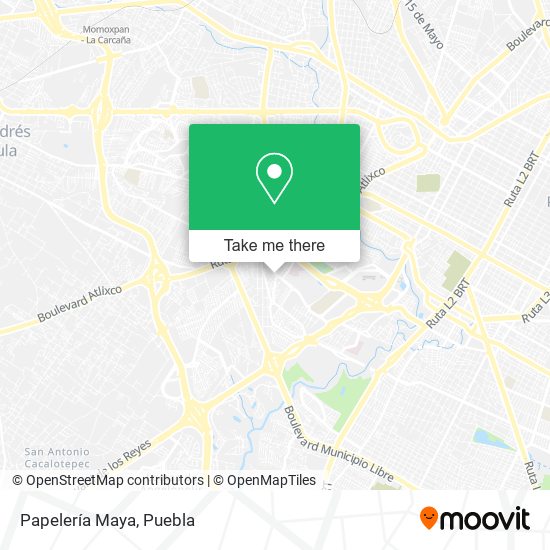 Mapa de Papelería Maya