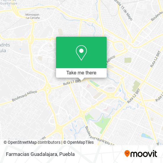 Mapa de Farmacias Guadalajara