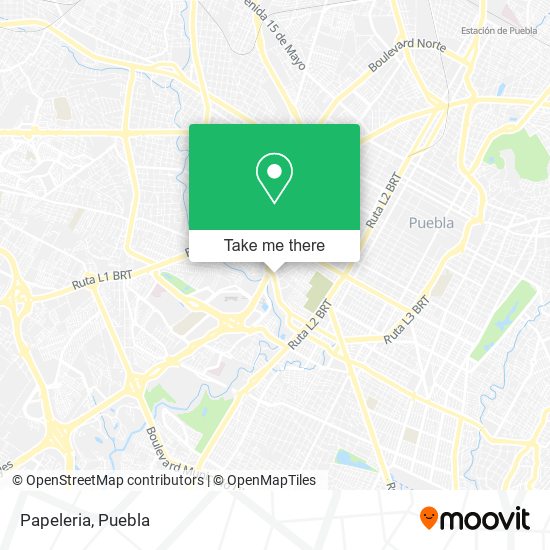 Mapa de Papeleria