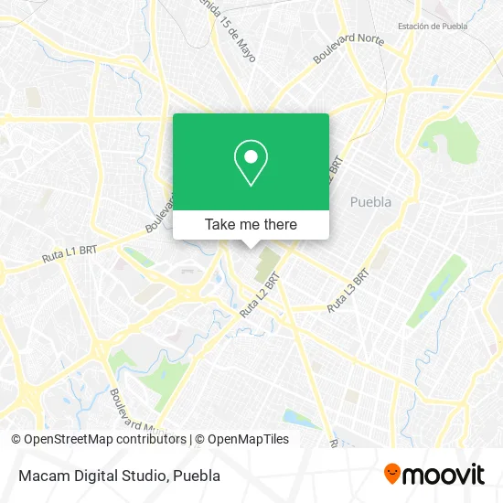 Macam Digital Studio map
