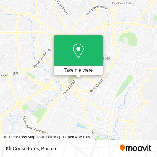 Mapa de Klt Consultores